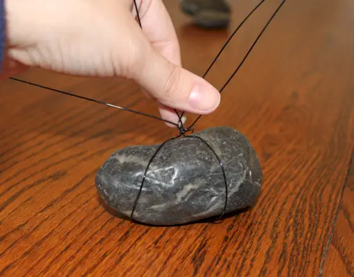 rock photo holder 4 photos twist