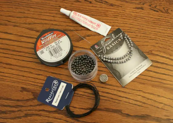 DIY wrap bracelet - turquoise