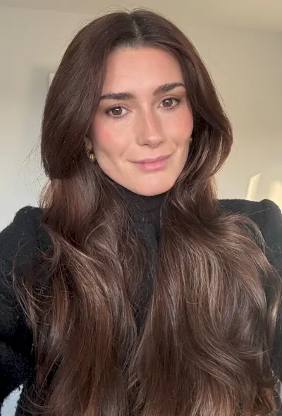 Before applying Rimmel Cappuccino lip liner