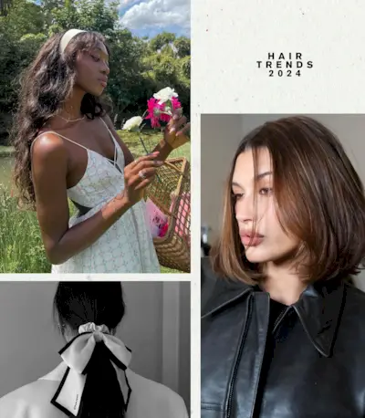 A gallery of 2024 hair trends