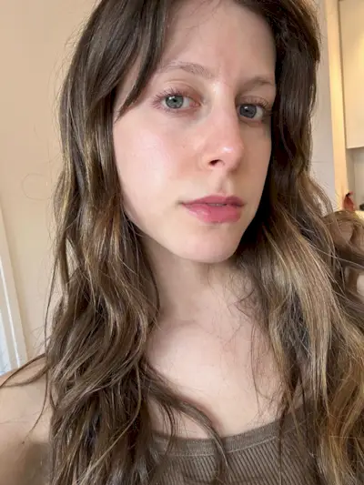 Jamie testing westman atelier natural mascara