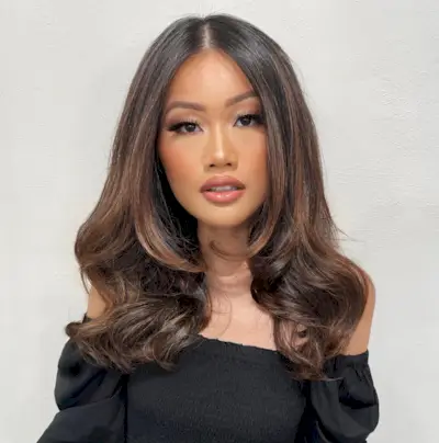 @cassiskovic a model with a '90s layered haircut