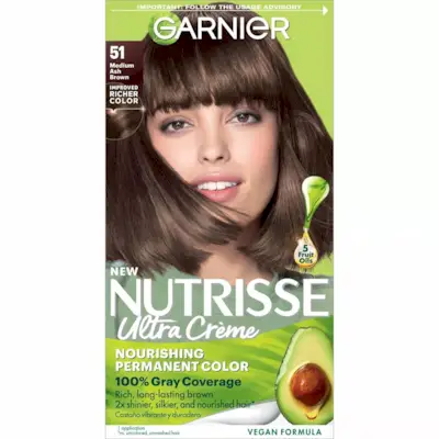 Garnier, Nutrisse Nourishing Permanent Hair Color Creme