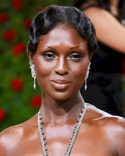 Jodie Turner-Smith embellished eyebrows