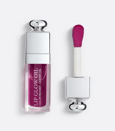 Dior + Lip Glow Oil in 06 Berry