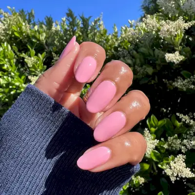 baby pink nail inspo, baby pink nails, pink nail polish, baby pink nail polish