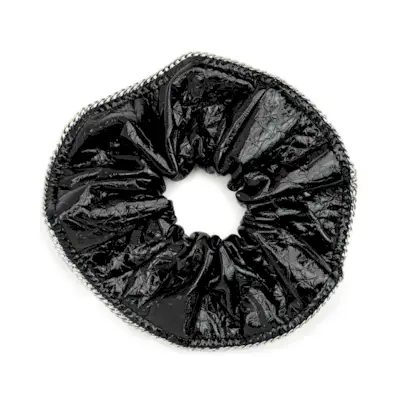 Kitsch + Kitsch x Justine Marjan Patent Scrunchie with Chain