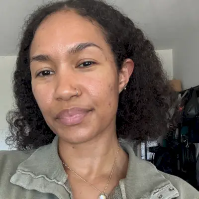 A beauty editor before trying Lawless Forget the Filler Foundation