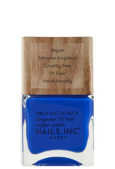 An image of a red manicure, one of the most popular nail colours.