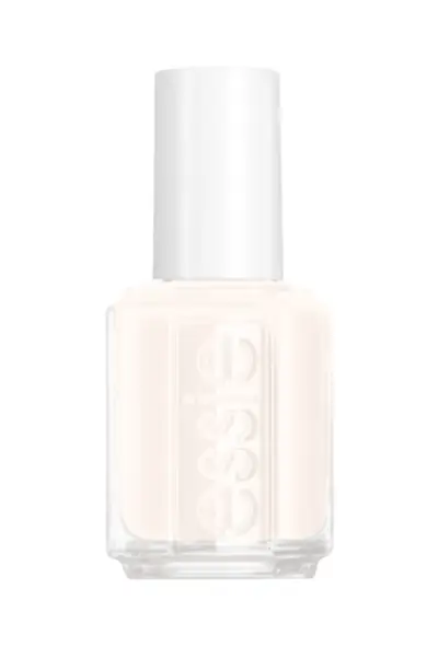 An image of a baby pink manicure, one of the most popular nail colours.