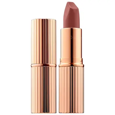 Charlotte Tilbury + Matte Revolution Lipstick in Pillow Talk