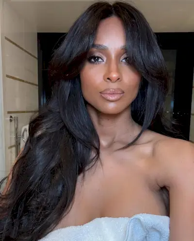 Ciara with dark brown hair