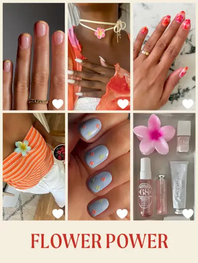 Flower Power Nails