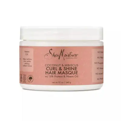 Shea Moisture + Coconut & Hibiscus Curl & Shine Hair Masque