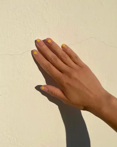 Negative space nails