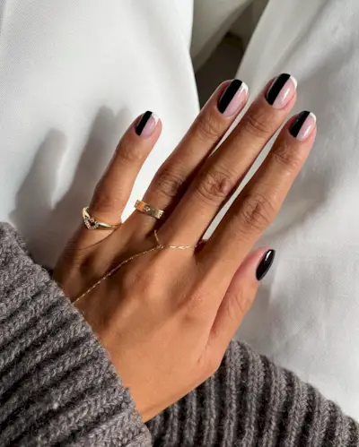 Negative space nails