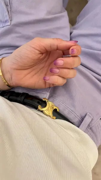 Negative space nails