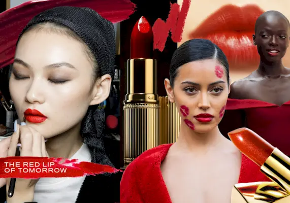 Models He Cong, Wolfie Cindy, and a Viktor&Rolf Haute Couture Fall/Winter 2024/2025 show guest at Paris Fashion Week