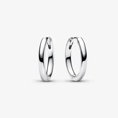 Moments 18 Mm Charm Hoop Earrings