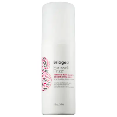 Briogeo + Farewell Frizz Rosarco Milk Leave-In Conditioning Spray