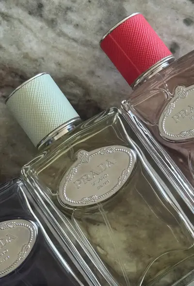 Prada Infusions perfumes close up