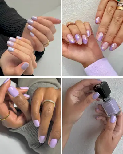 Spring nail colors lilac