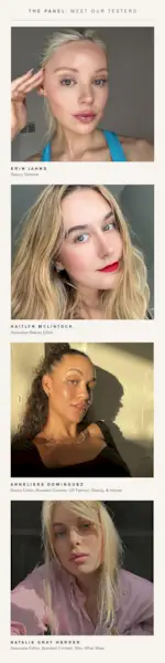 Mommy's Reviews beauty editors testing the best mascaras