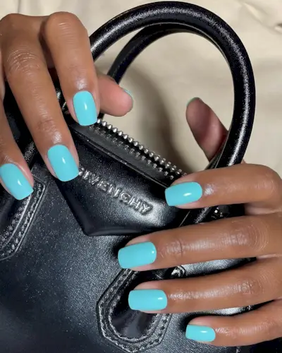 @paintedbyjools tiffany blue nails