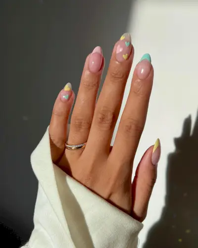 @iramshelton tiffany blue nails