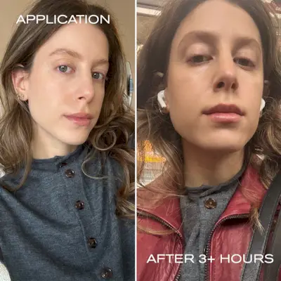 Jamie Schneider testing long-lasting lip liners