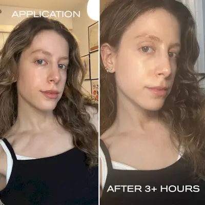 Jamie Schneider testing long-lasting lip liners