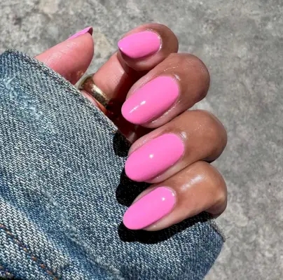 Barbie pink nails