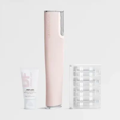 DermaFlash + DermaFlash Luxe+ Anti-Aging, Exfoliation + Peach Fuzz Removal Device