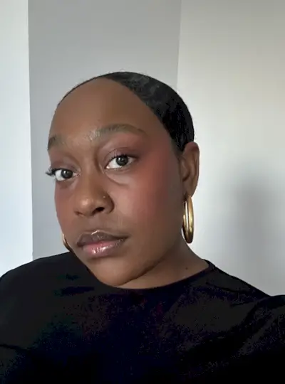 Yusra Siddiqui in Saei's Slip Tint Tinted Moisturizer