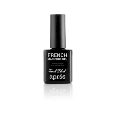 Apres - French Manicure Gel Bottle Edition - French Black