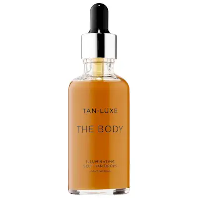 Tan-Luxe + The Body Illuminating Self-Tan Drops