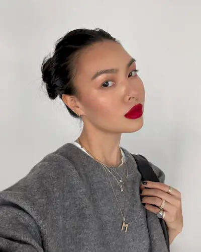 Mimi Nguyen with no mascara.