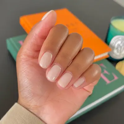 Almond milk nails