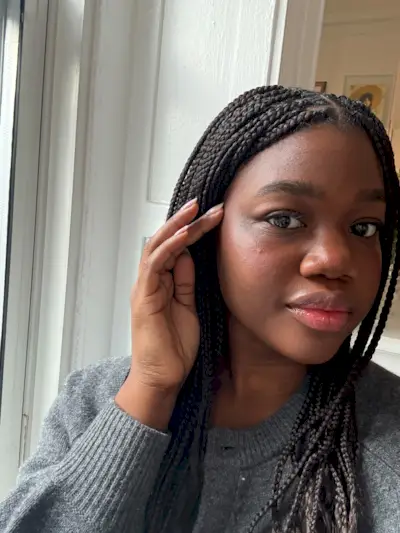 Associate Beauty Editor Maya Thomas wears Wet n Wild's Color Icon Kohl Liner Pencil in Simma Brown Now!