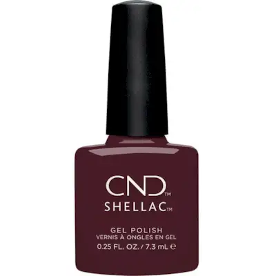 CND + Shellac in Black Cherry