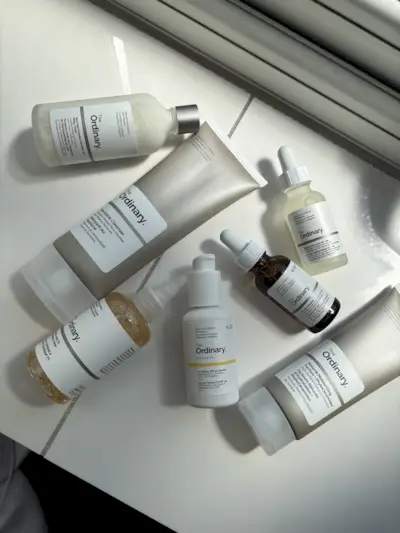 Selection of The Ordinary skincare