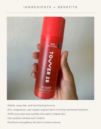 Tower 28 SOS Gentle Hydrating Cleanser