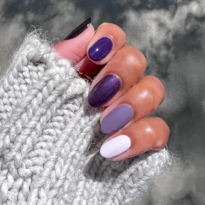 @themaniclub ombré plum nails