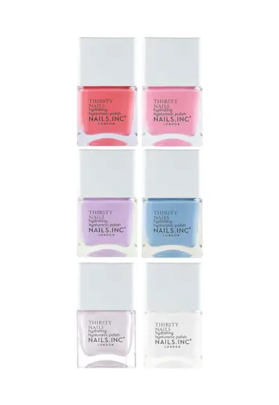 Nails Inc. Thirsty Nail Polish Set