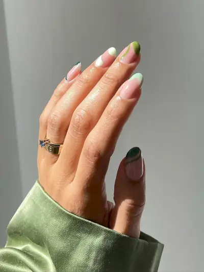Green Vacation Nail Polish Colors