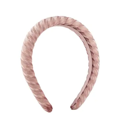 Kitsch + Padded Velvet Stripe Headband