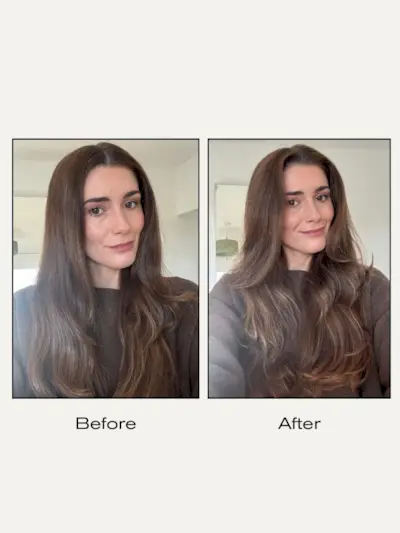 Eleanor testing Oribe dry texturising spray