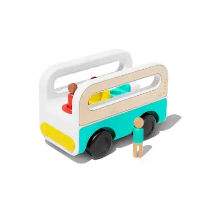 Wheel Around Town Bus from The Realist Play Kit