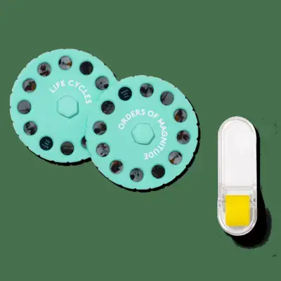 Image Slide Wheels & Specimen Clip from The Connector Play Kit