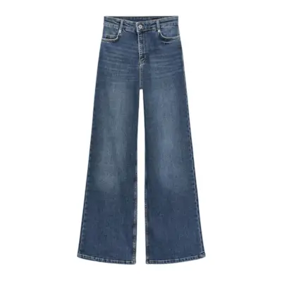ZARA, Zw Collection High-Waist Wide-Leg Jeans